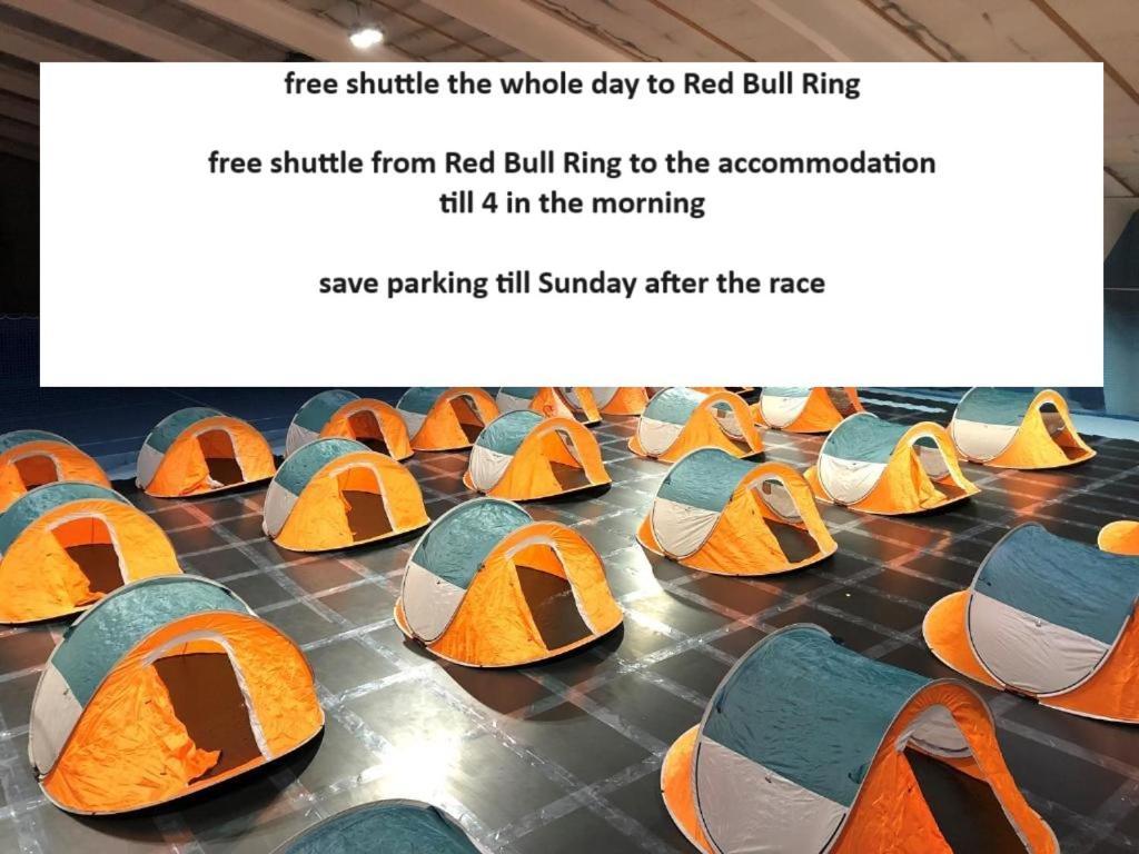 Indoor Camping Formel1 Motogp Spielberg Hotel Judenburg Exterior photo